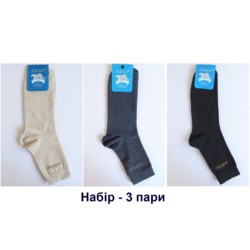 Шкарпетки чоловічі, 3 пари